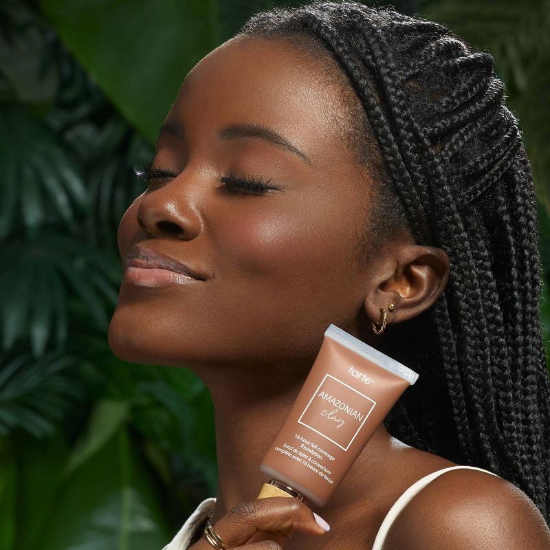 slide 10 of 14, tarte Amazonian Clay 16hrs Full Coverage Foundation - 20B Light Beige - 1.7 fl oz - Ulta Beauty, 1.7 fl oz
