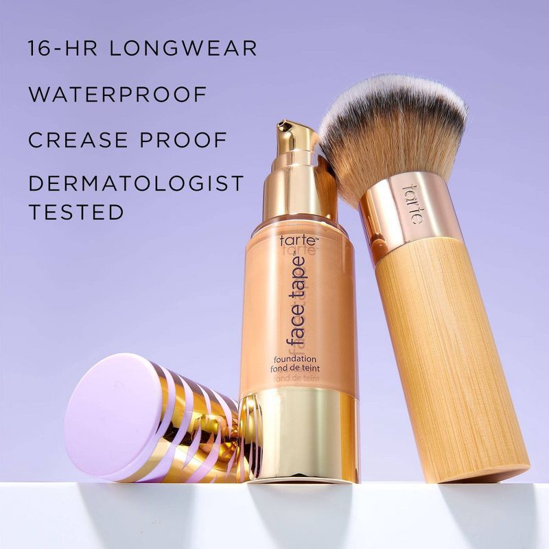 slide 5 of 9, tarte Face Tape Full Coverage Foundation 18B Fair-Light Beige - 1.01 fl oz - Ulta Beauty, 1.01 fl oz