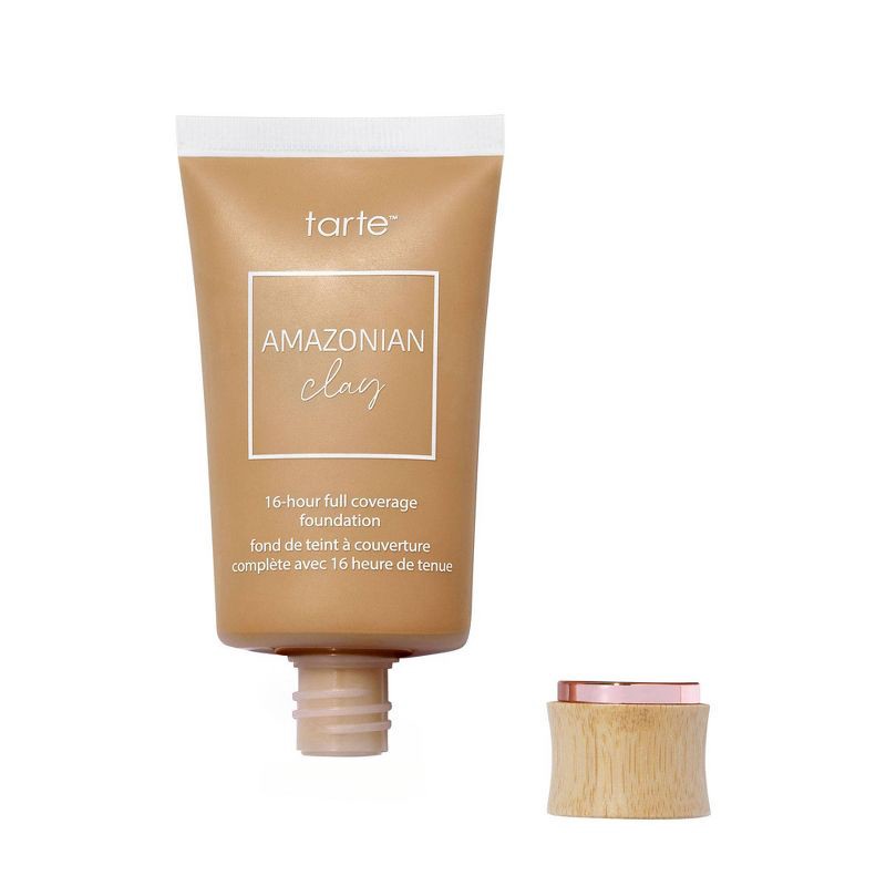 slide 2 of 14, tarte Amazonian Clay 16hrs Full Coverage Foundation - 37S Medium-Tan Sand - 1.7 fl oz - Ulta Beauty, 1.7 fl oz