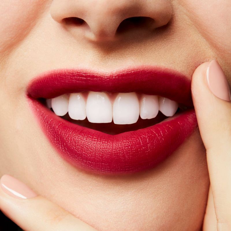 slide 4 of 7, MAC Powderkiss Liquid Lip Color - 9 Burning Love - 0.17 fl oz - Ulta Beauty, 0.17 fl oz