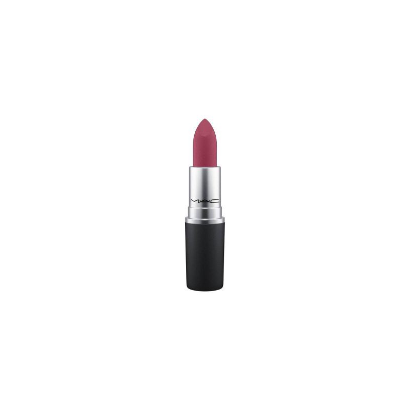 slide 1 of 5, MAC Powderkiss Lipstick - 10 Burning Love - 0.1oz - Ulta Beauty, 0.1 oz