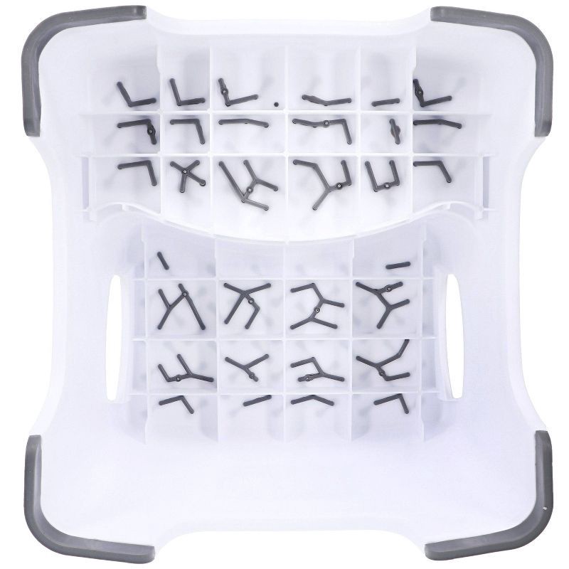 slide 4 of 6, Playtex Transitions 2-Tier Step Stool - White, 1 ct