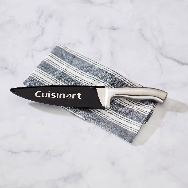 slide 4 of 5, Cuisinart Classic 8" Stainless Steel Chef Knife with Blade Guard - C77SS-8CF2: High Carbon, Ergonomic, Rust-Resistant, 1 ct