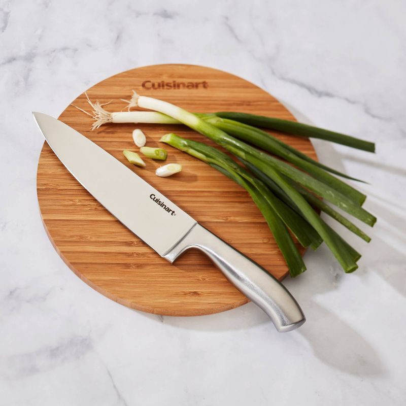 slide 5 of 5, Cuisinart Classic 8" Stainless Steel Chef Knife with Blade Guard - C77SS-8CF2: High Carbon, Ergonomic, Rust-Resistant, 1 ct