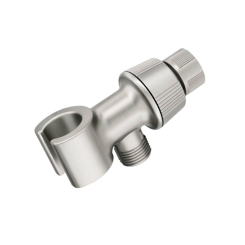 slide 3 of 6, Hydro Energetix Spot Resistant Handheld Showerhead Brushed Nickel - Moen: EPA WaterSense, 8 Spray Settings, Massage & Pause Function, 1 ct