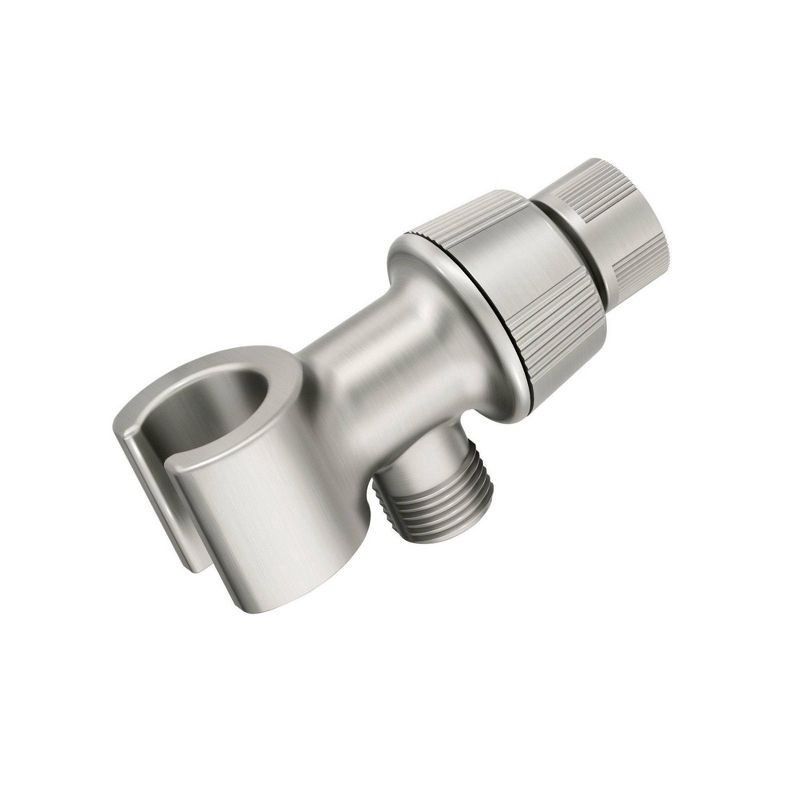 slide 5 of 6, Hydro Energetix Spot Resistant Handheld Showerhead Brushed Nickel - Moen: EPA WaterSense, 8 Spray Settings, Massage & Pause Function, 1 ct