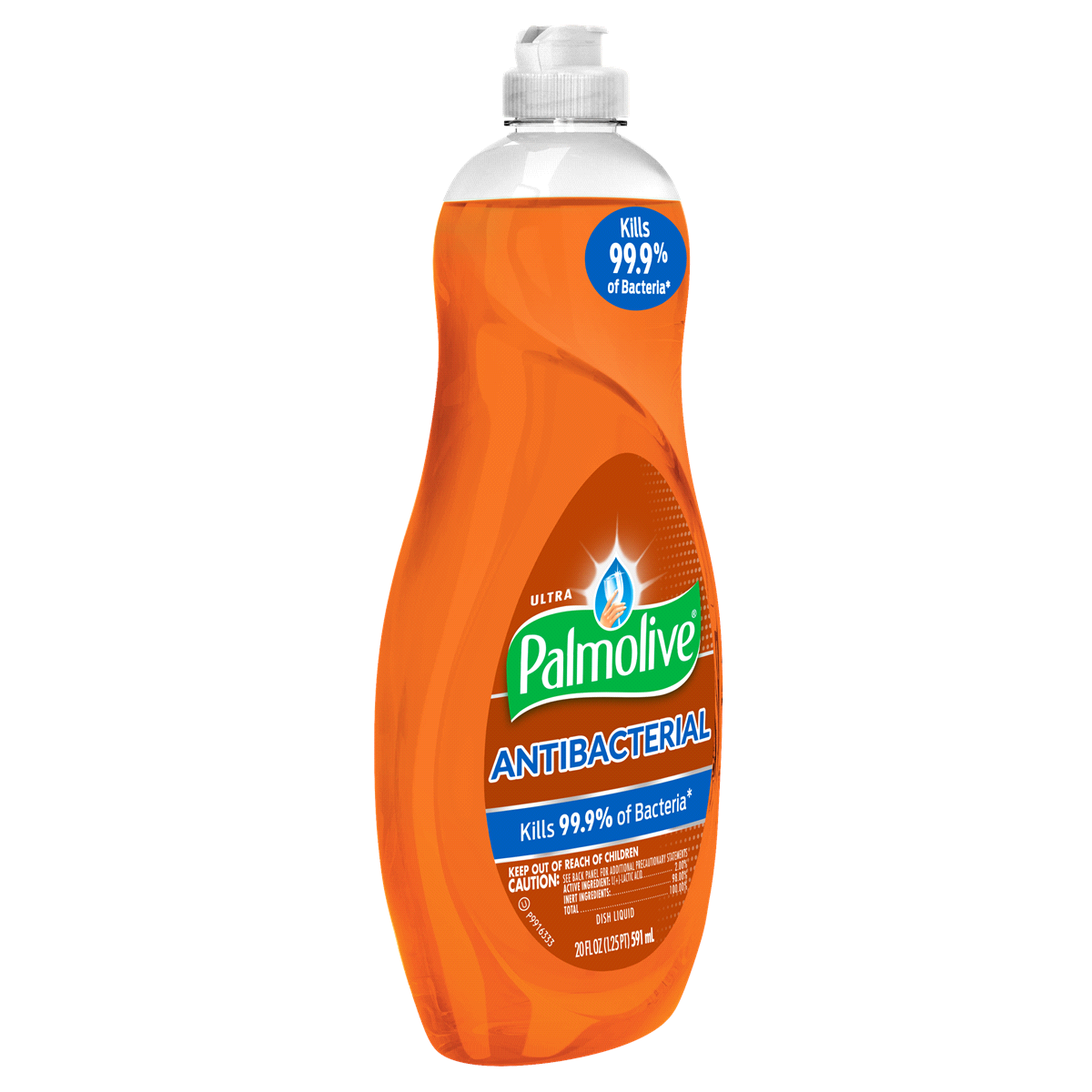 slide 2 of 3, Palmolive Dish Liquid Kills 99.9% Of Bact, 20 fl oz