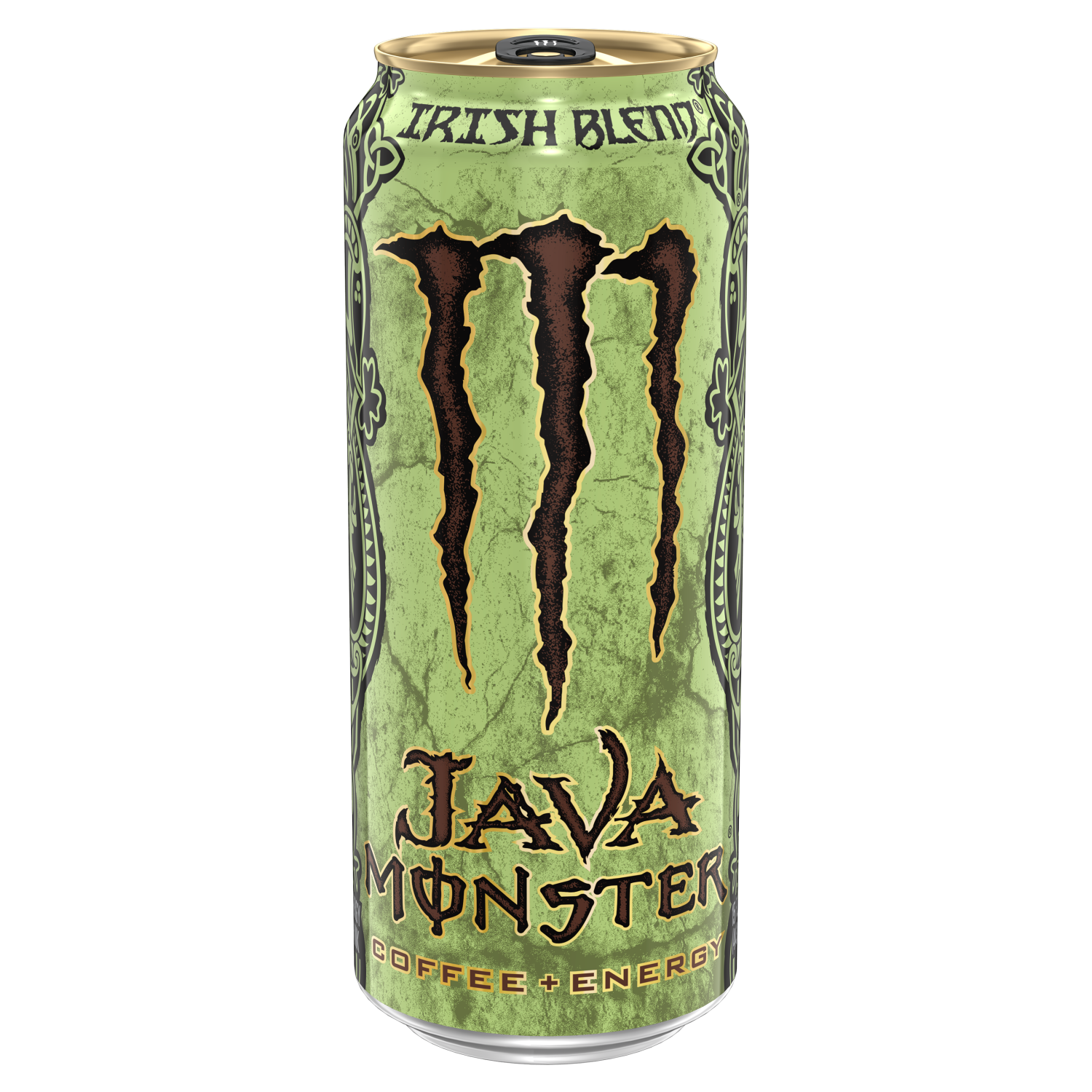 slide 3 of 5, Monster Energy The good news is everyone loves Java Monster and it's selling like crazy. But we can't make enough to keep up with demand. So, we found a European source and shipped them our premium brew to make the same great tasting product. Don't freak when you see this bright gold top on your favorite flavor… it's our Euro version. Java Monster – still made with premium coffee and cream, brewed with the same killer flavor and supercharged with the Monster Energy Blend., 15 oz