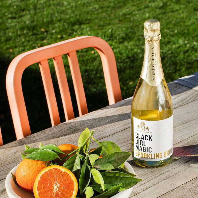 slide 7 of 7, McBride Sisters Black Girl Magic Sparkling Brut White Wine - 750ml Bottle, 750 ml