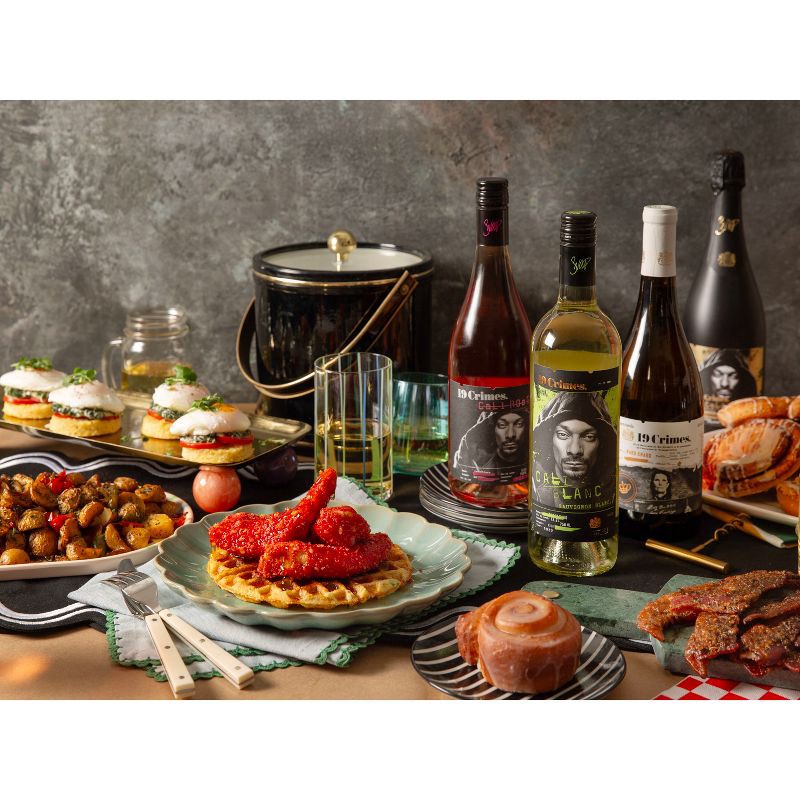 slide 4 of 7, 19 Crimes Cali Rosé Wine - 750ml Bottle, 750 ml