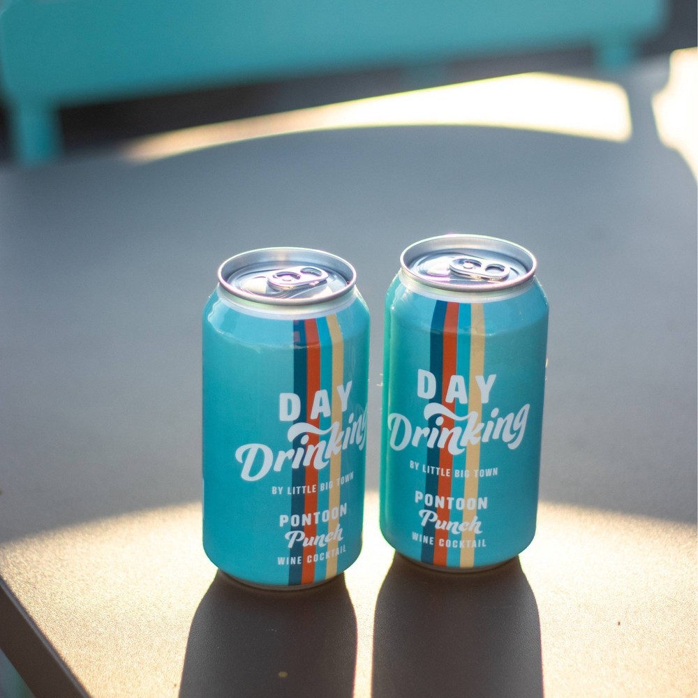Day Drinking by Little Big Town Pontoon Punch Wine Cocktail 375ml Can
