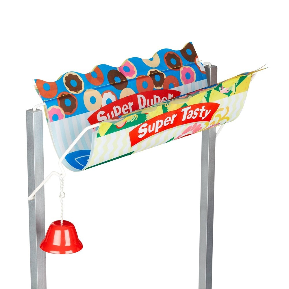 slide 9 of 16, Melissa & Doug Super Duper Donut & Taco Rolling Wooden Food Cart, 1 ct