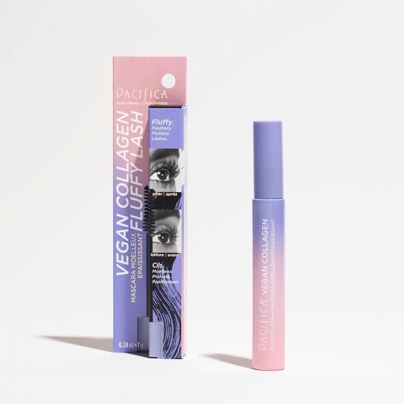 slide 5 of 5, Pacifica Vegan Collagen Fluffy Lash Mascara - 0.24oz, 0.24 oz