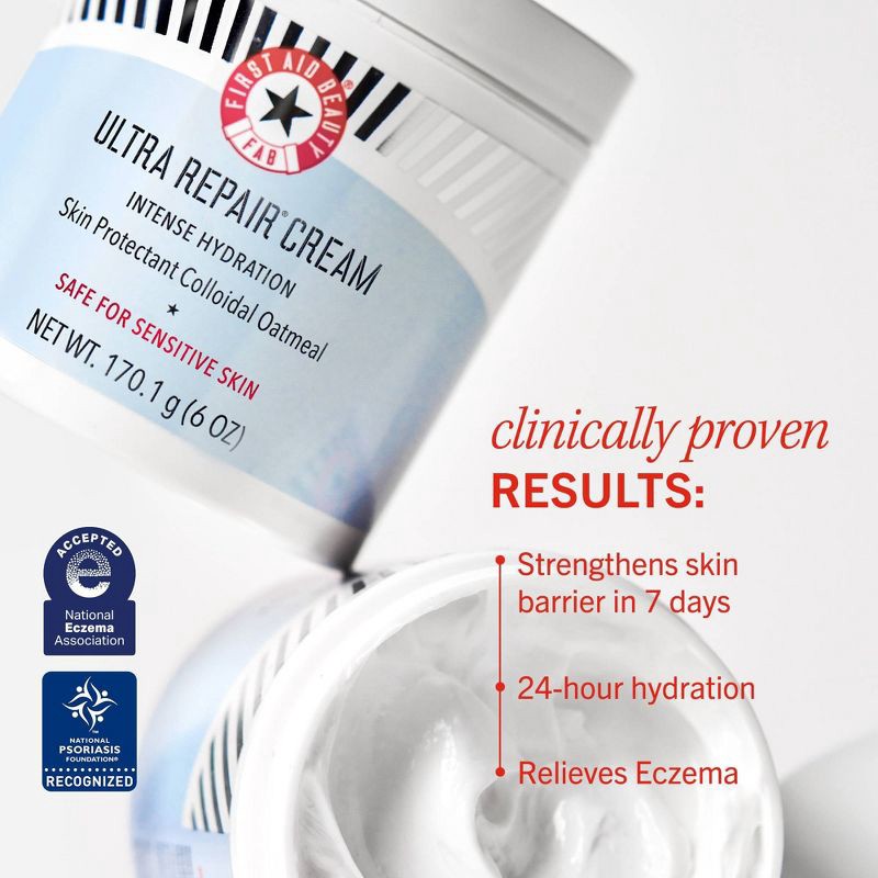 slide 3 of 11, FIRST AID BEAUTY Ultra Repair Cream - 6oz - Ulta Beauty, 6 oz