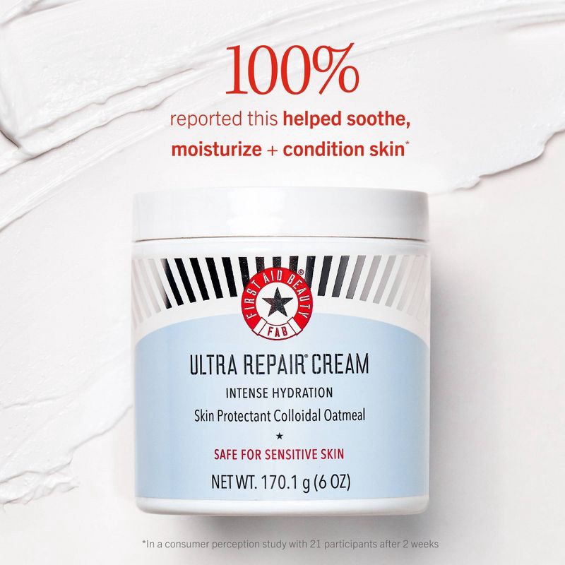 slide 9 of 11, FIRST AID BEAUTY Ultra Repair Cream - 6oz - Ulta Beauty, 6 oz