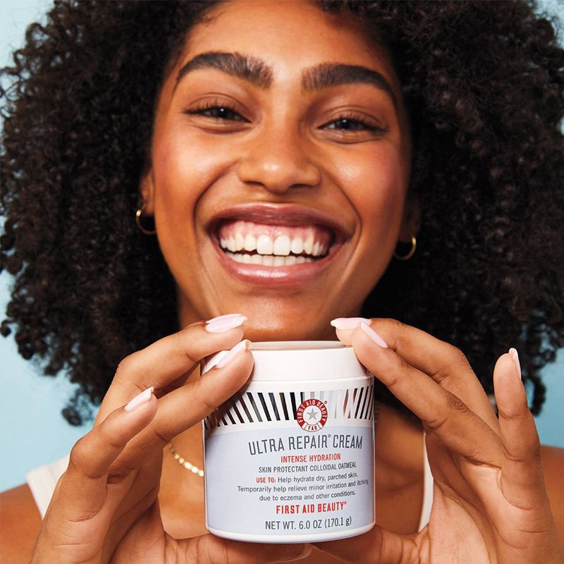 slide 11 of 11, FIRST AID BEAUTY Face and Body Moisturizing Cream for Dry Skin - Unscented - 6oz - Ulta Beauty, 6 oz