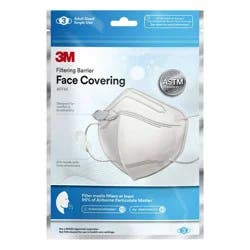 3M Company 3M Filtering Barrier AFFM-3 Face Covering - One Size - 3pk