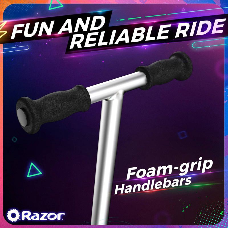 slide 6 of 11, Razor Color Rave Electric Scooter - Black, 1 ct