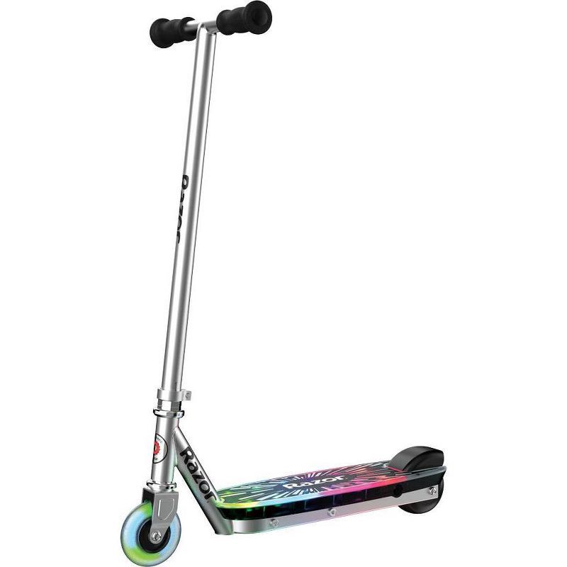 slide 1 of 11, Razor Color Rave Electric Scooter - Black, 1 ct