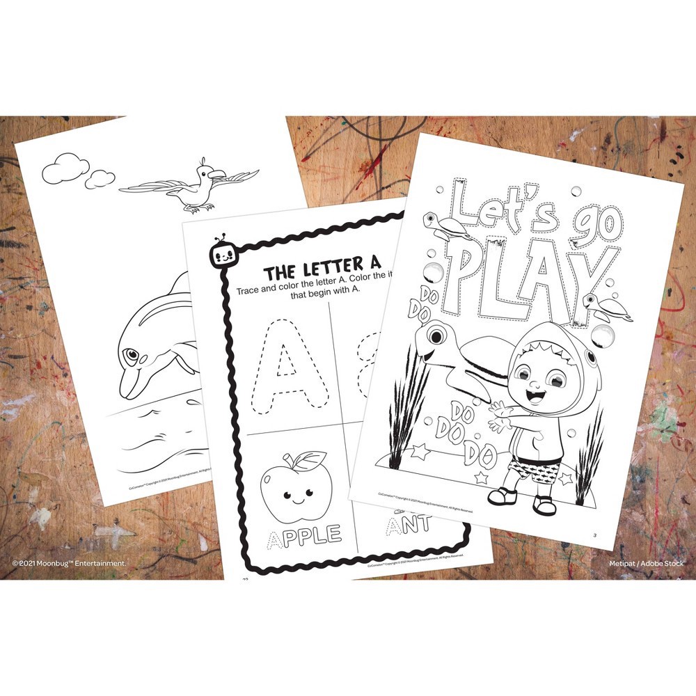 Bendon CoComelon Coloring Book with Crayons 1 ct | Shipt