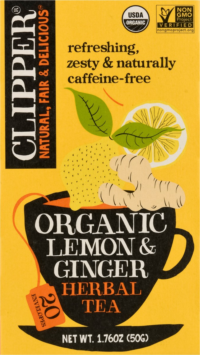 slide 9 of 9, Clipper Main Squeeze Organic Tea Bags- 20 ct, 20 ct