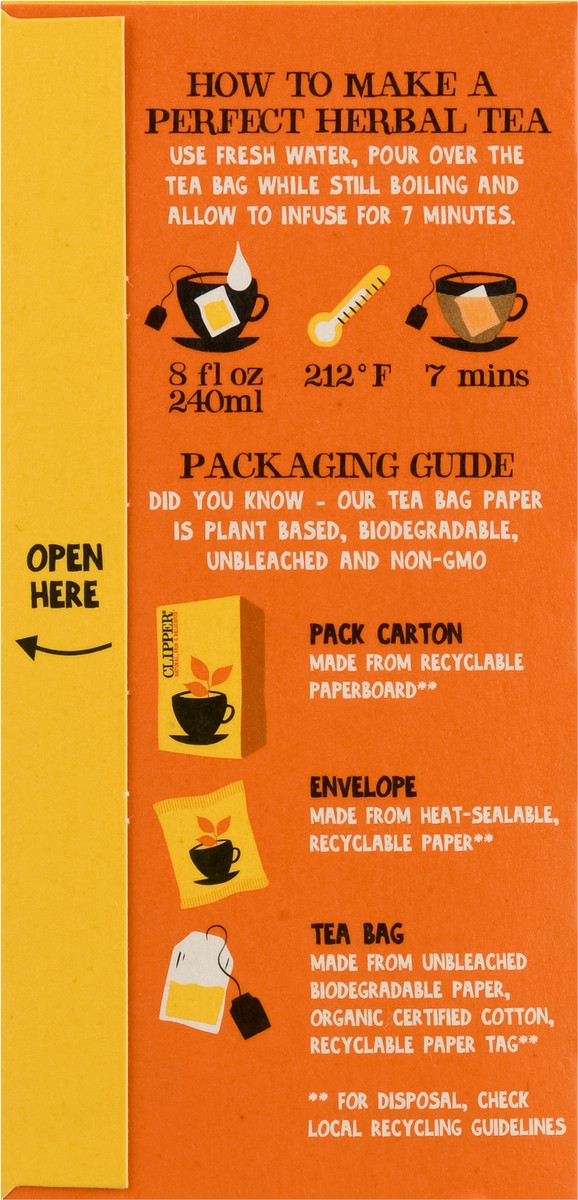slide 3 of 9, Clipper Main Squeeze Organic Tea Bags- 20 ct, 20 ct