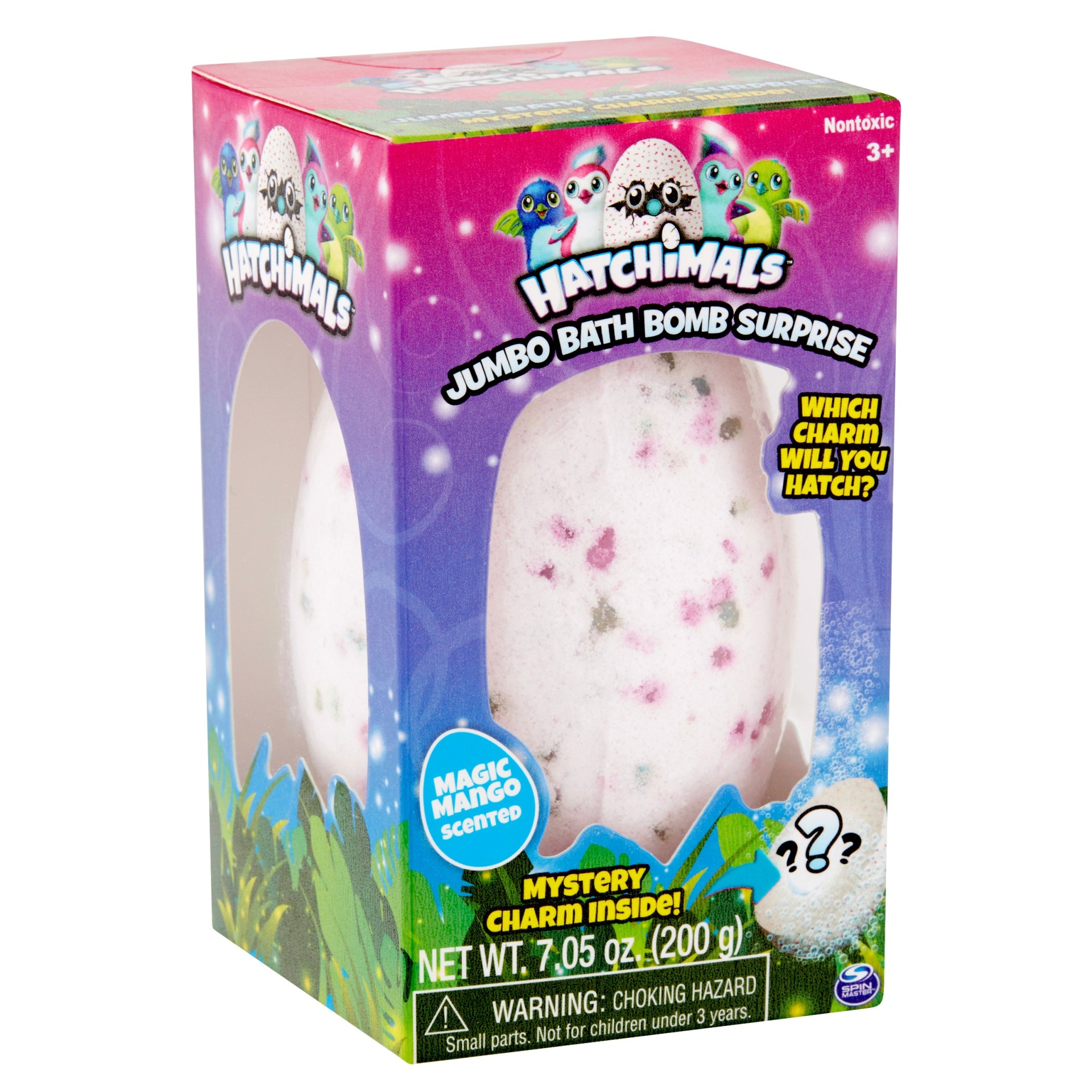 slide 1 of 1, Spin Master Hatchimals Magic Mango Scented Jumbo Bath Bomb Surprise Age 3+, 1 ct