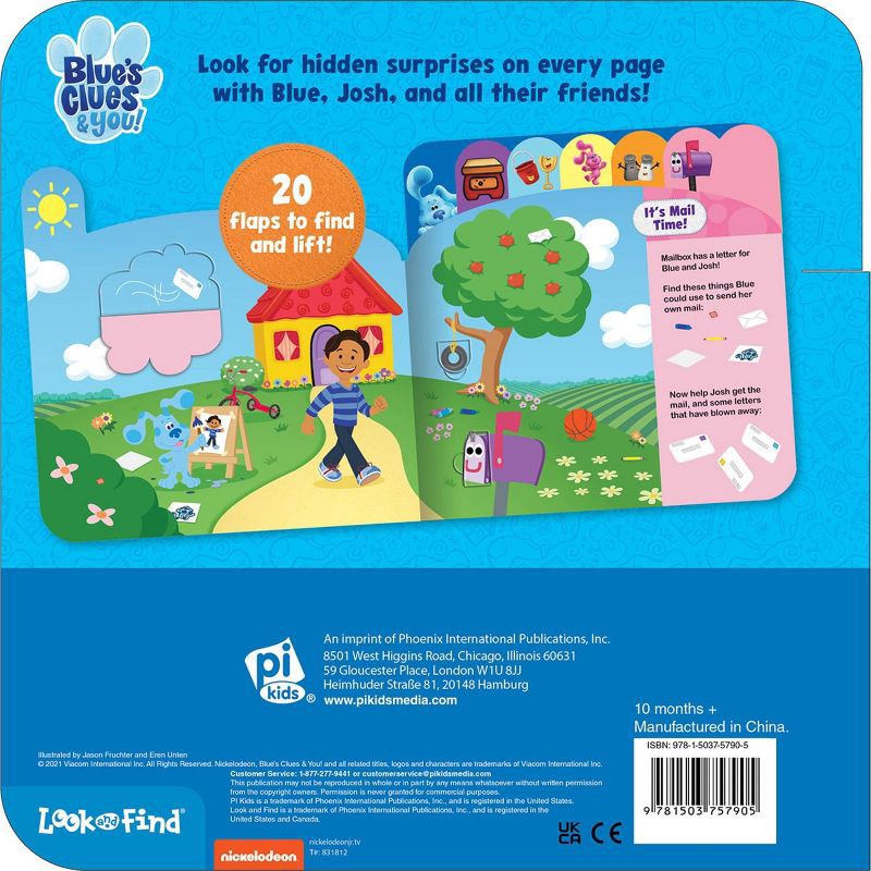 slide 4 of 4, Nickelodeon Blue's Clues & You: Peek-A-Boo, Blue! - (Look and Find) (Board Book), 1 ct