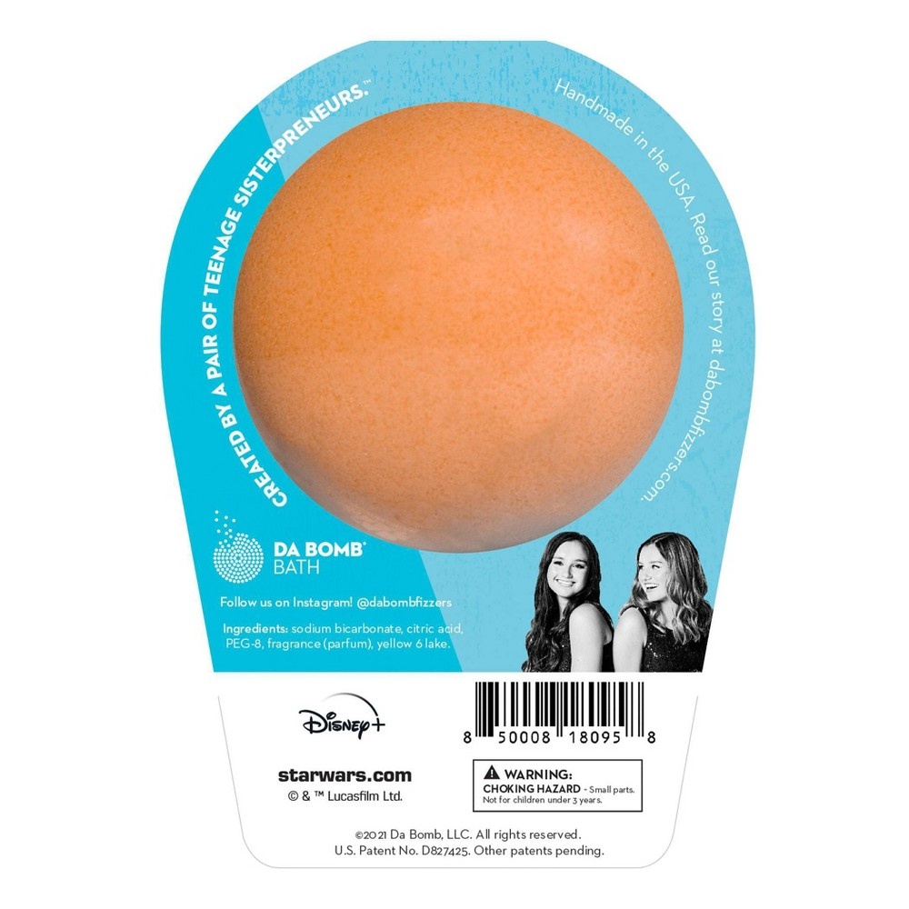 slide 2 of 3, Da Bomb Bath Fizzers Star Wars: The Mandalorian Bath Bomb, 7 oz