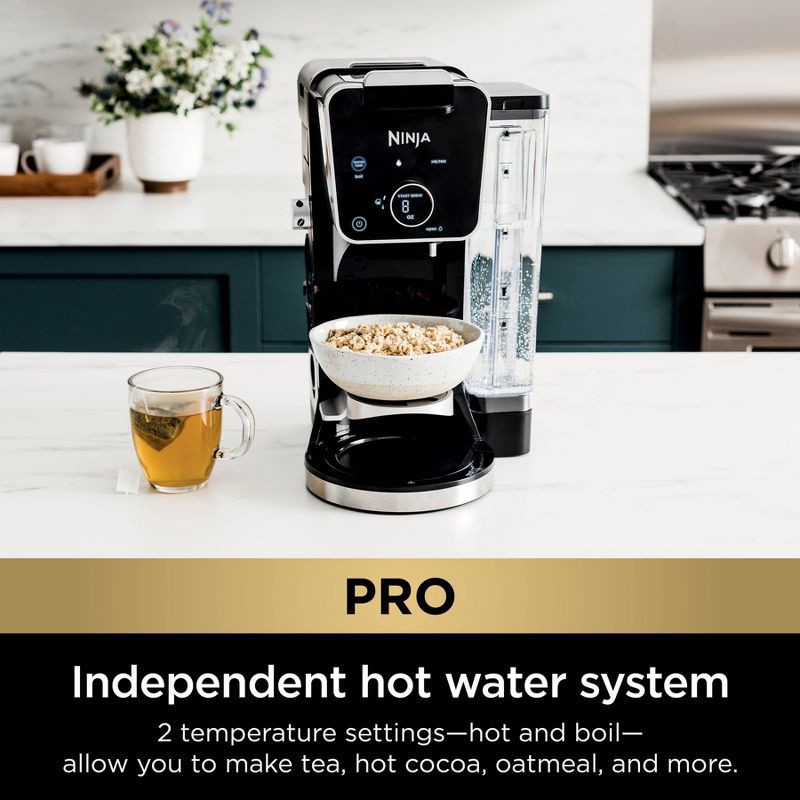 slide 5 of 11, Ninja DualBrew Pro Specialty Coffee System, Single-Serve, Pod, and 12-Cup Drip Coffee Maker - CFP301: Coffee Machine with Frother, 60 oz Capacity, 60 oz