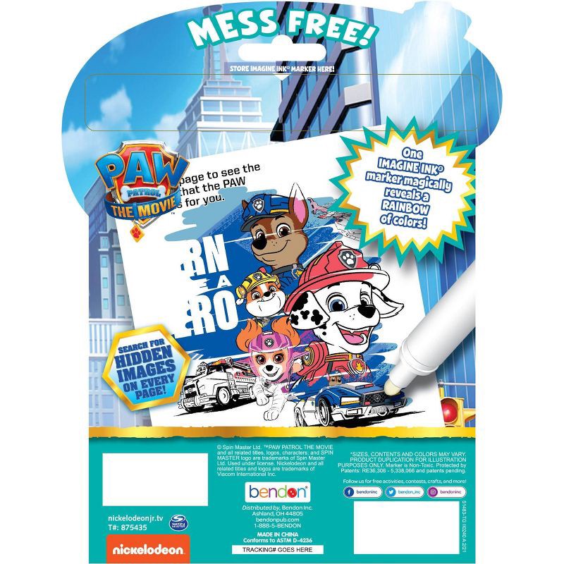 slide 2 of 4, Bendon PAW Patrol Imagine Ink Coloring Book, 1 ct