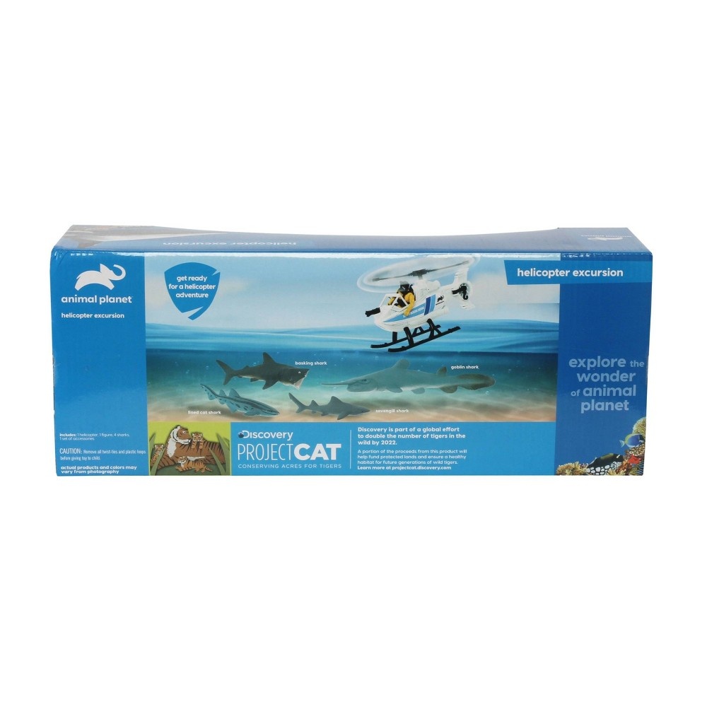 slide 3 of 3, Animal Planet Helicopter Excursion Set, 1 ct