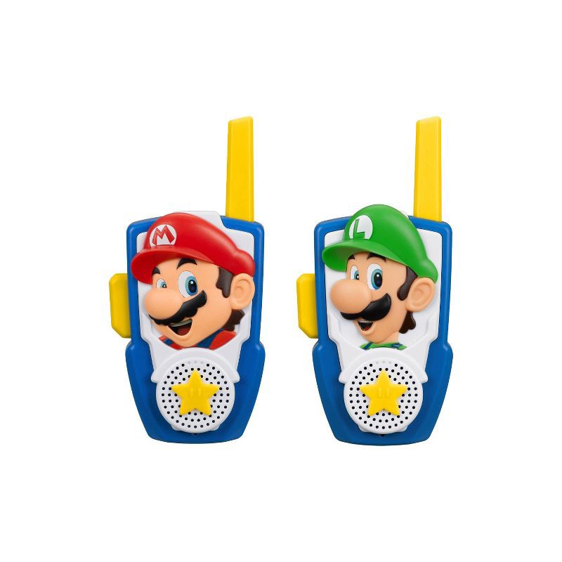slide 1 of 4, Nintendo Super Mario Walkie Talkies, 1 ct