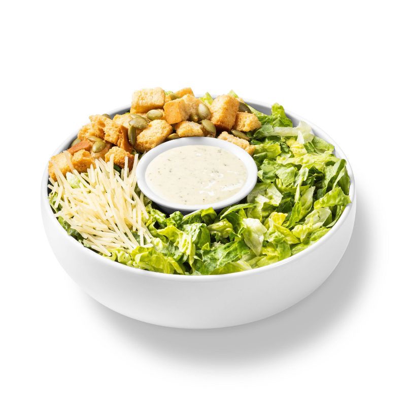 slide 3 of 5, Mexican Caesar Chopped Salad Kit - 11.05oz - Good & Gather™, 11.05 oz