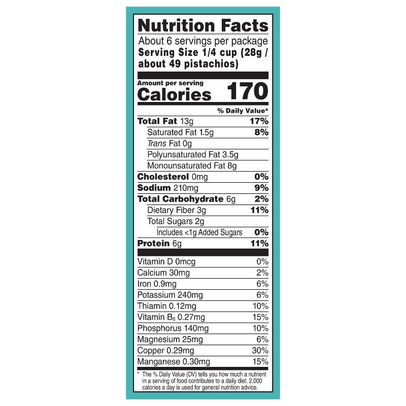 slide 8 of 8, Wonderful Sea Salt & Vinegar No Shell Pistachios - 5.5oz, 5.5 oz