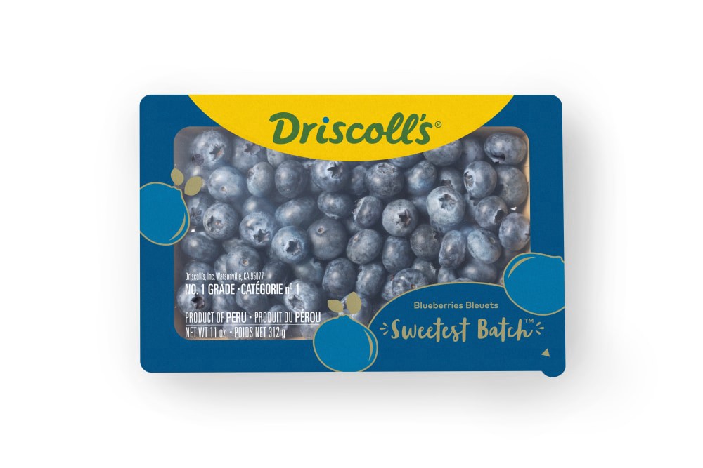 slide 1 of 2, Driscoll's® Sweetest Batch Blueberries Fresh Blueberries Extra Sweet Conventional, 11 oz