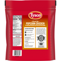 slide 23 of 25, Tyson Frozen Fired Up Popcorn Chicken, 25 oz, 25 oz