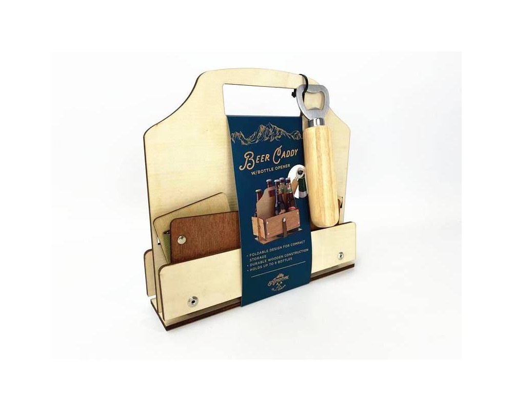 slide 2 of 7, Adventure is Out There Bottle Opener - Light Brown, 1 ct