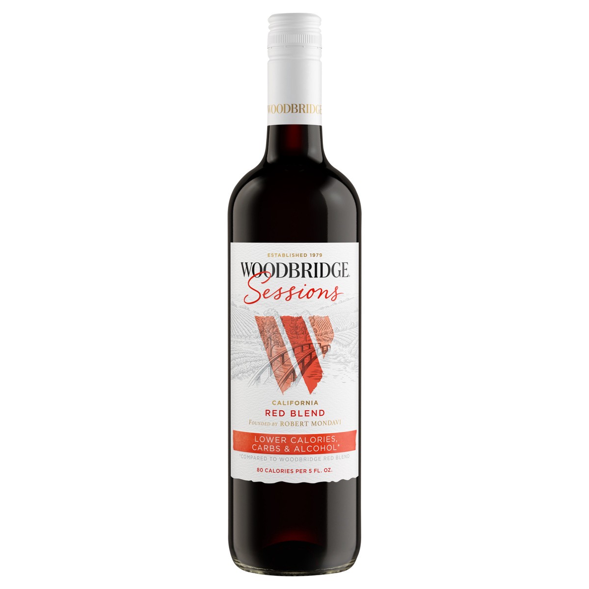 slide 1 of 6, Woodbridge by Robert Mondavi Sessions Red Blend Red Wine, 750 mL Bottle, 25.36 fl oz