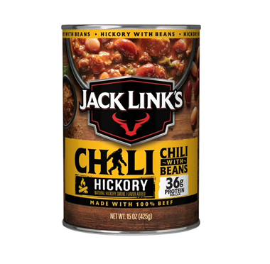 slide 1 of 1, Jack Link's Chili Hickory Flavored With Beans, 15 oz