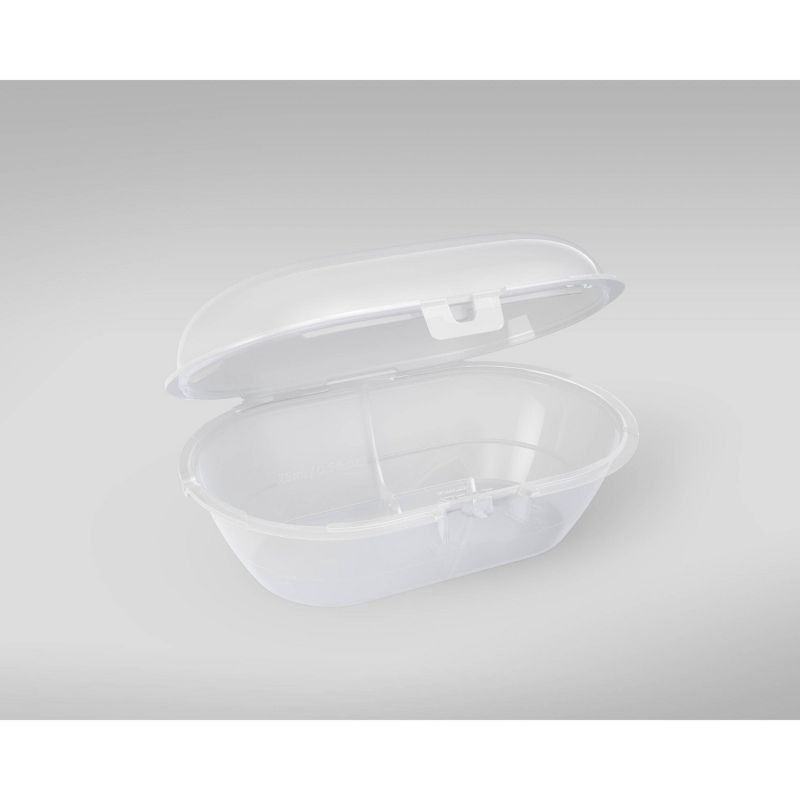 slide 3 of 6, Philips Avent 2pk Ultra Soft Pacifier 0-6 Months - Arctic White/Green, 2 ct