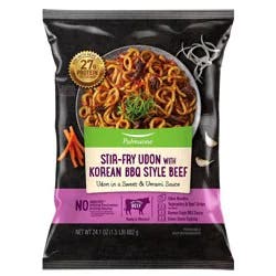 Pulmuone Stir-Fry Udon with Korean BBQ Style Beef Meal Kit - 24.1oz