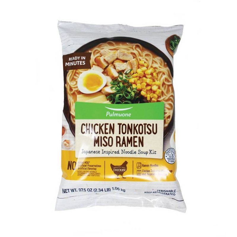 slide 1 of 4, Pulmuone Chicken Tonkotsu Miso Ramen Meal Kit - 37.5oz, 37.5 oz