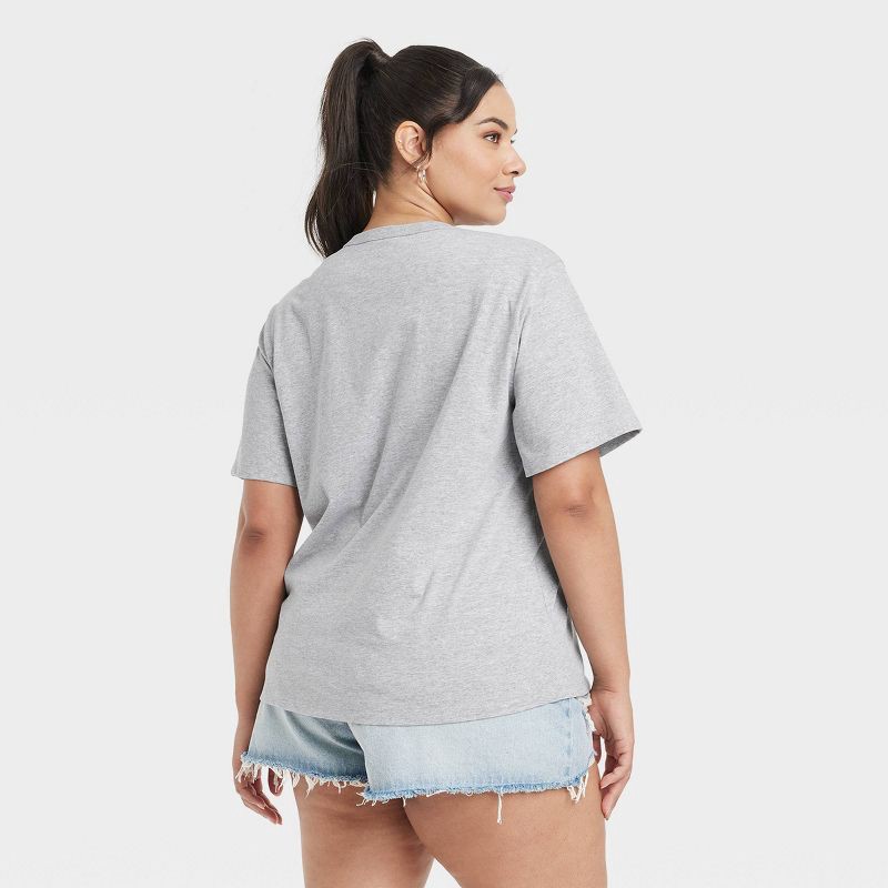 slide 3 of 11, Hammered Metal Hoop Trio Earring Set 3pc - A New Day™ Silver: Nickel-Free Post, Women's Accessories, 0.98" Diameter, 3 ct