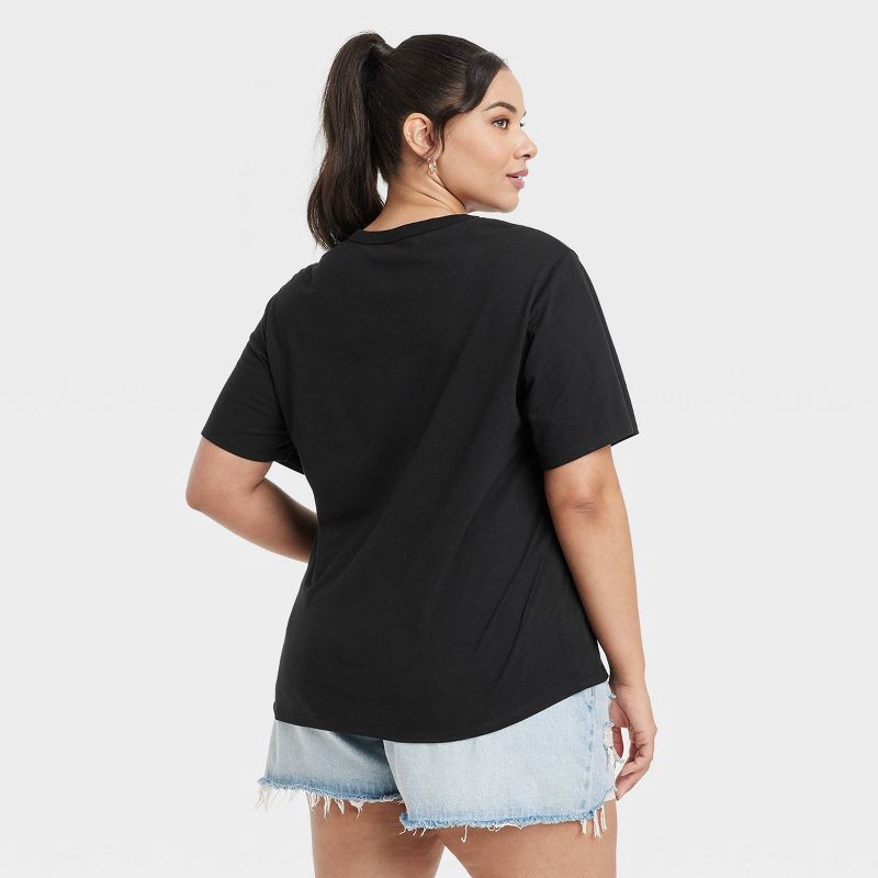 slide 4 of 11, Hammered Metal Hoop Trio Earring Set 3pc - A New Day™ Silver: Nickel-Free Post, Women's Accessories, 0.98" Diameter, 3 ct