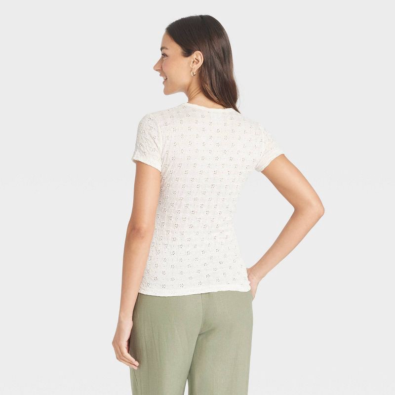 slide 11 of 12, Multi Textured Hoop Trio Earring Set 3pc - A New Day™ Gold: Nickel-Free Metal, Hinge Closure, Lightweight Design, 3 ct