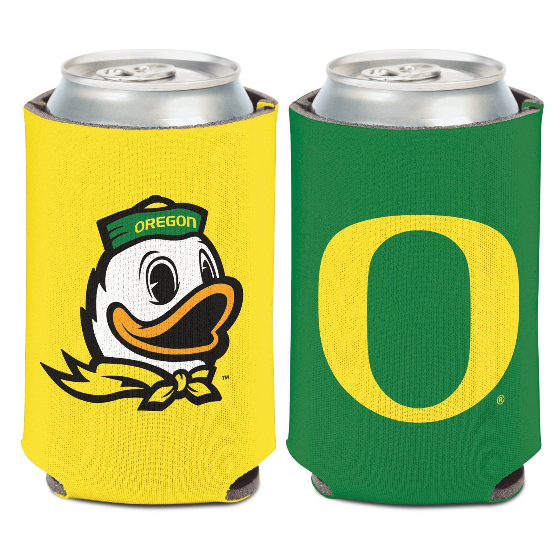 slide 1 of 3, NCAA Oregon Ducks Logo Can Cooler, 1 ct