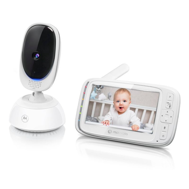 slide 4 of 6, Motorola Nursery Motorola 5" Video Baby Monitor w/PTZ - VM75, 1 ct