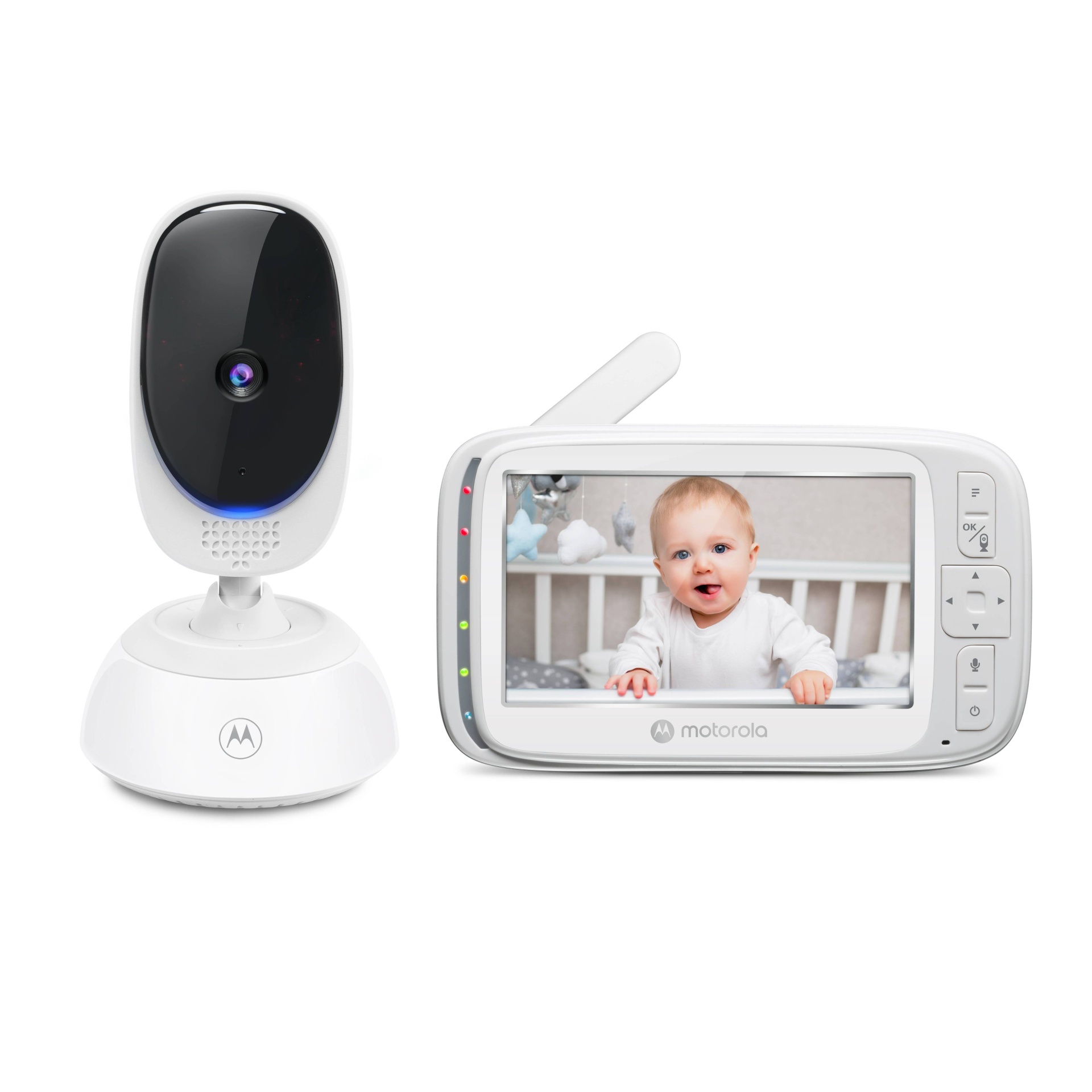 slide 1 of 6, Motorola Nursery Motorola 5" Video Baby Monitor w/PTZ - VM75, 1 ct