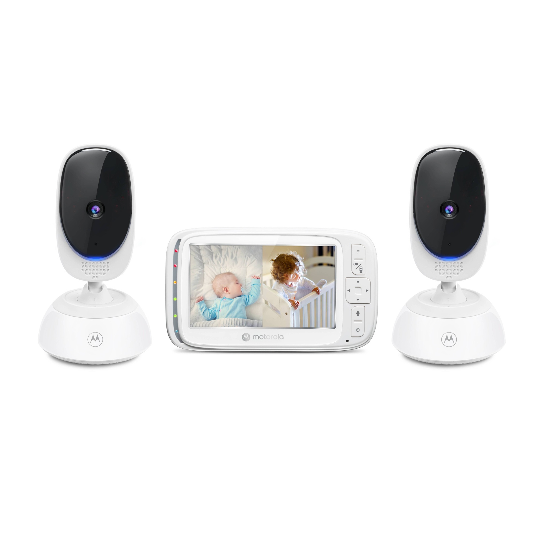 slide 1 of 4, Motorola 5" Video Baby Monitor w/PTZ - VM75-2, 1 ct